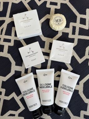 Aromatherapy Associates Frederic Malle Cologne Indelebile Molton Brown Lotion